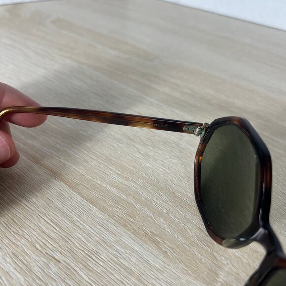 Bausch & Lomb Britt Hexagon Sunglasses FRAMES ONLY Tortoise Shell WIDE ARMS main image 6